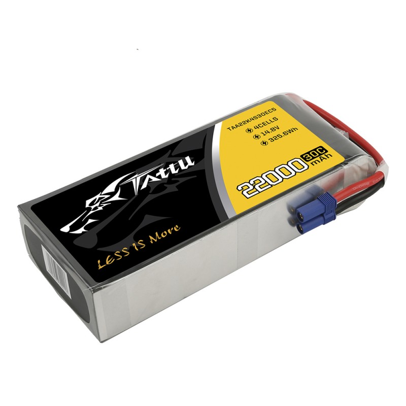 Batería LiPo TATTU 4s 14.8V 22000mAh 30C