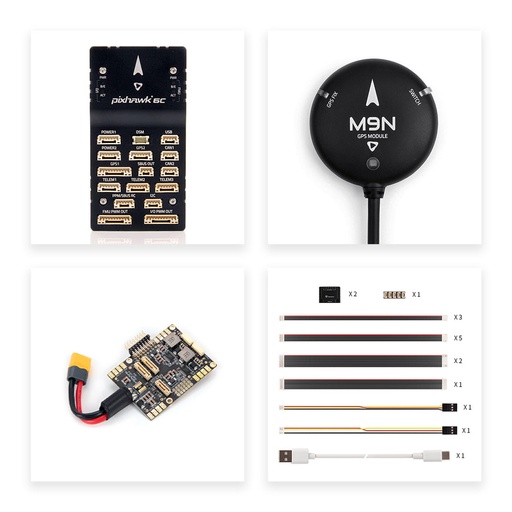 Holybro Pixhawk 6C (Alu Case) + PM07 + M9N GPS