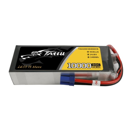 TATTU G-Tech 10000mAh 14.8V 30C Lipo Battery