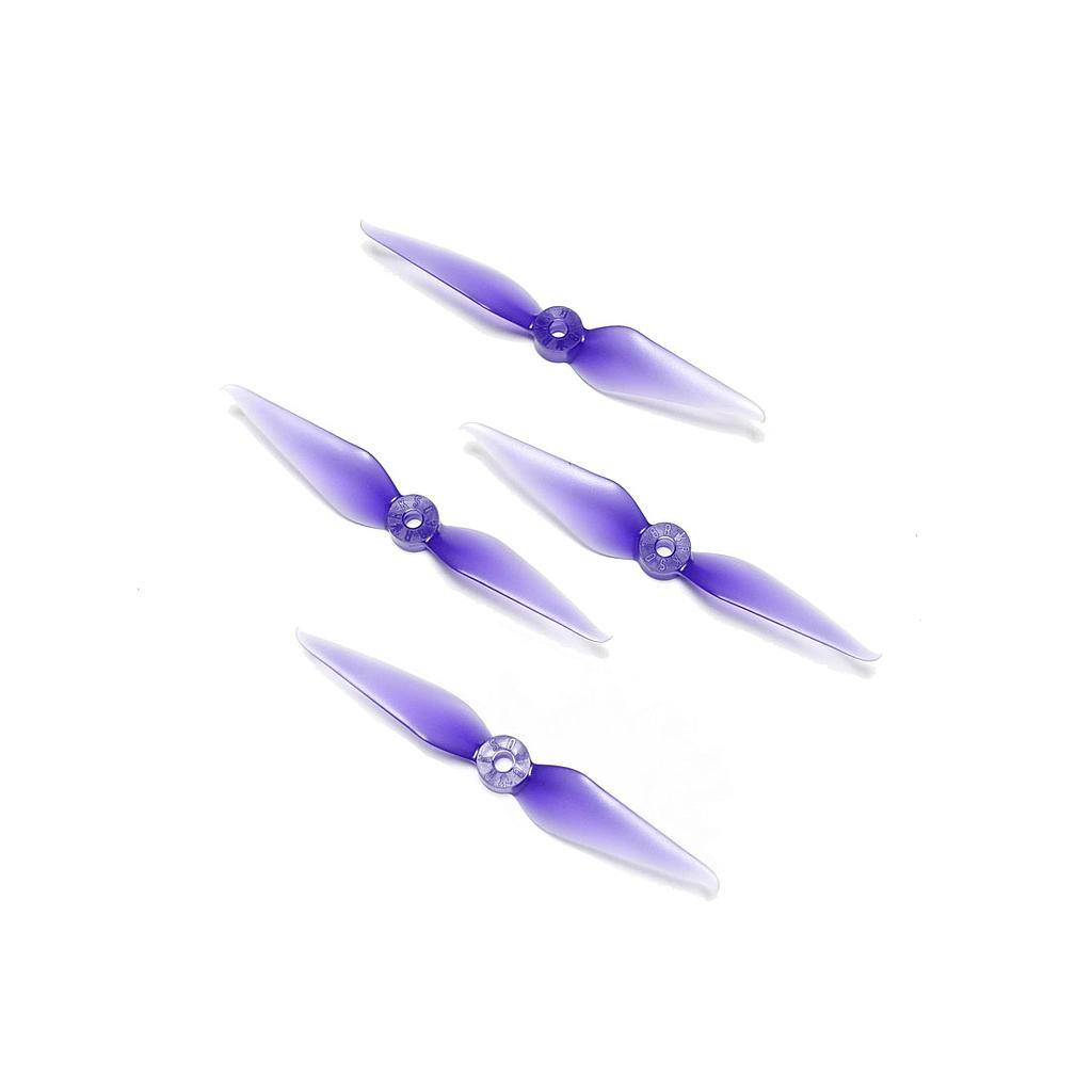 Hélice RaceKraft 5038 Bi-pala Wing Tip morado claro ( 2 parejas)